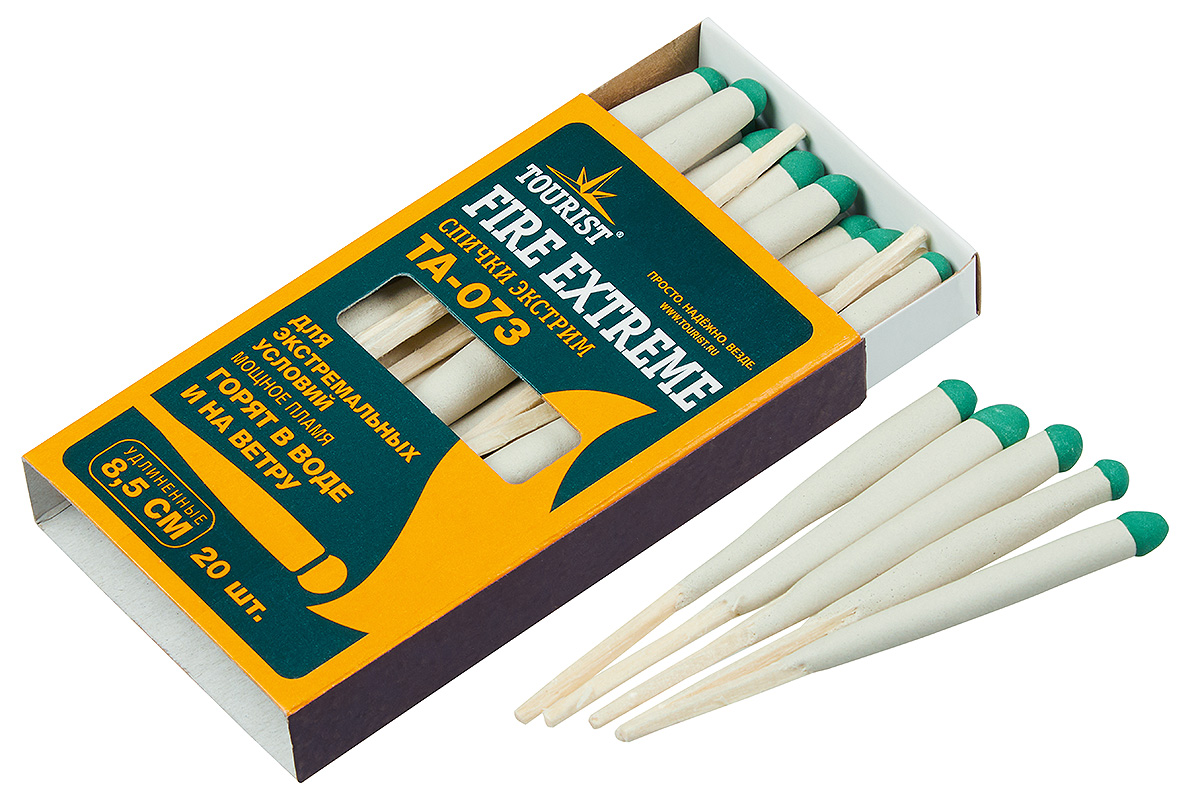 Спички ветровлагоустройчивые
